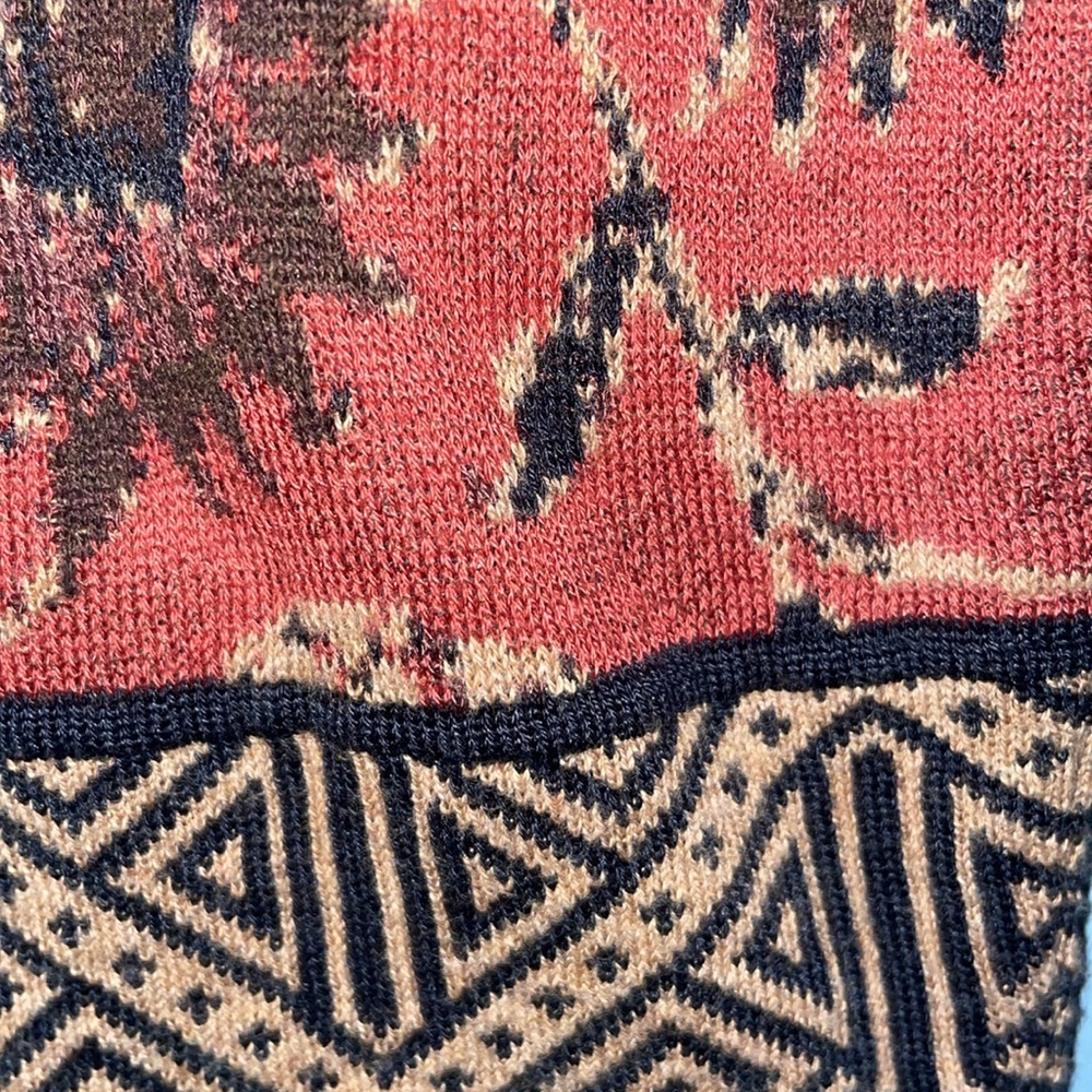 Peruvian Connection Rust Floral Pattern Women's B… - image 4